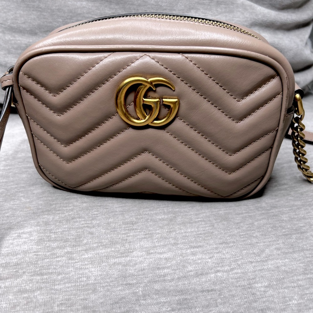 GG Marmont matelassé mini bag